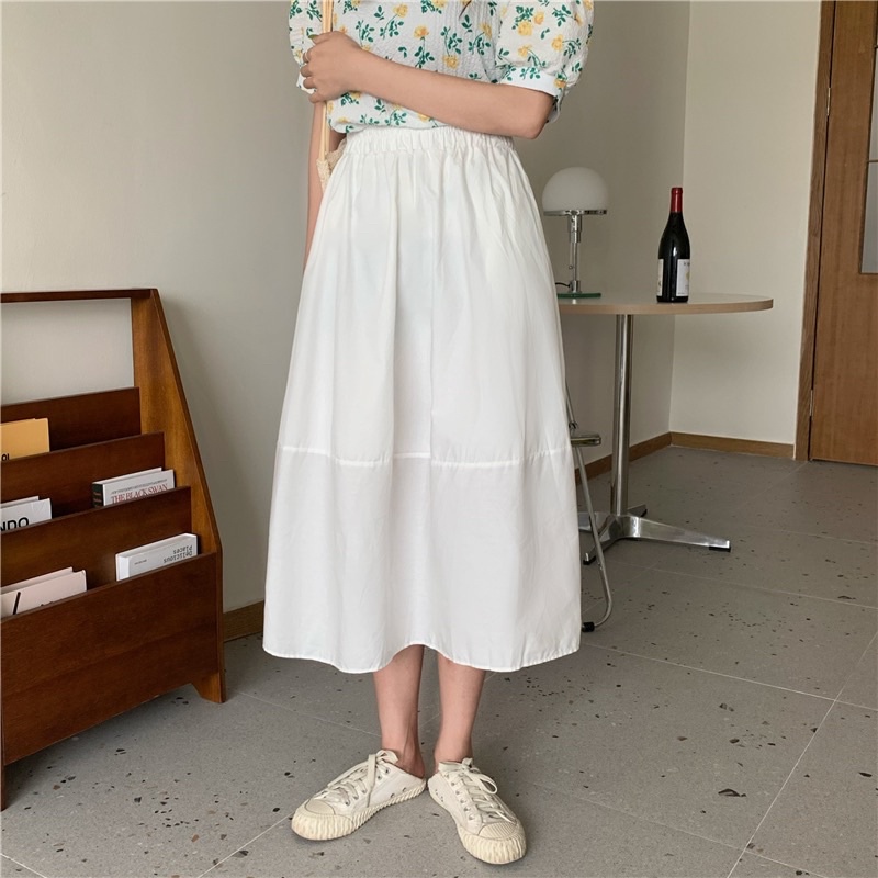 CV10-Chân váy dài cạp chun | BigBuy360 - bigbuy360.vn