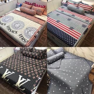 [Nhập mã FSS22FEB ] Set chăn ga 5 món cotton hàn quốc cao cấp
