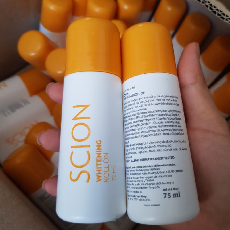 Lăn khử mùi Scion Núkin Mẫu Mới Chính hãng 75ml