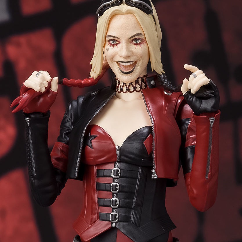 Bandai SHF Clown Girl New Suicide Squad Harley Quinn Mô hình đã hoàn thành