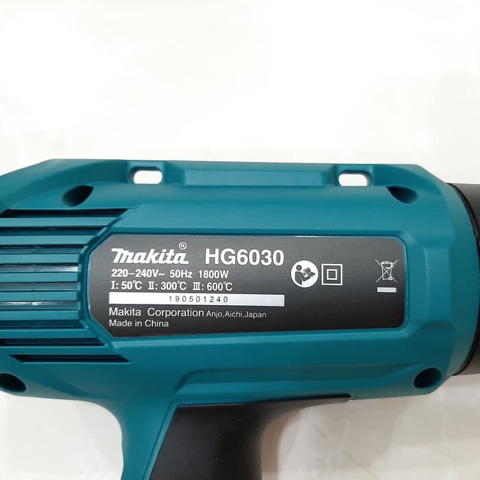 Máy thổi hơi nóng Makita HG6030K - Chính hãng