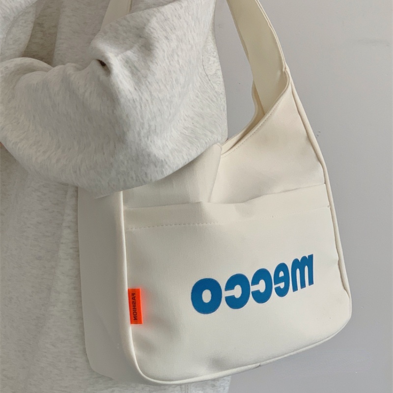 Túi Xách Canvas Cỡ Lớn Thời Trang Hàn Quốc Cho Nữ