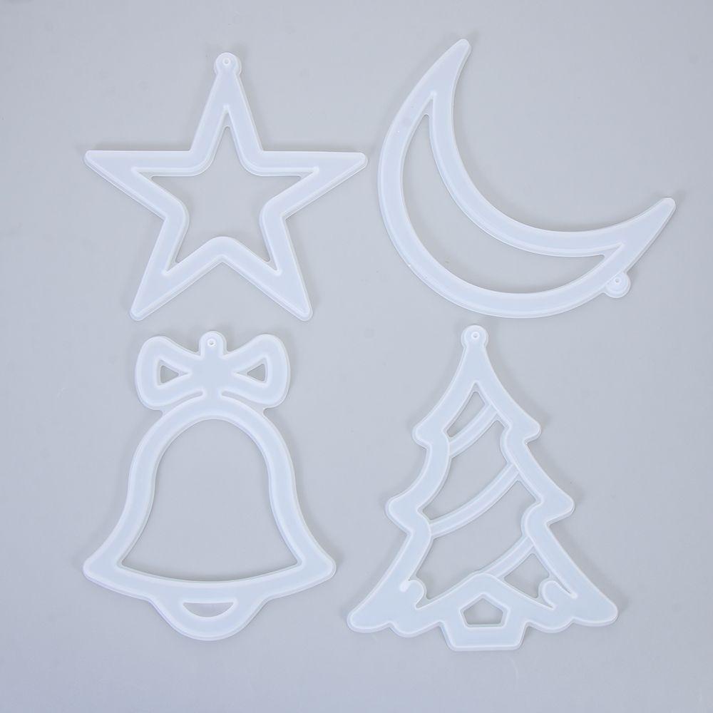 Khuôn Silicone Làm Chuông Giáng Sinh Bằng Nhựa Resin DIY