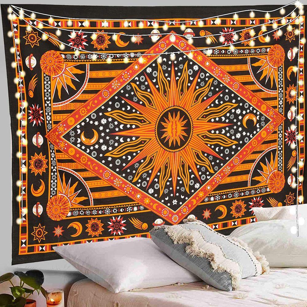 KUNHEV Thảm Treo Tường Trang Trí Hình Galaxy Độc Đáo