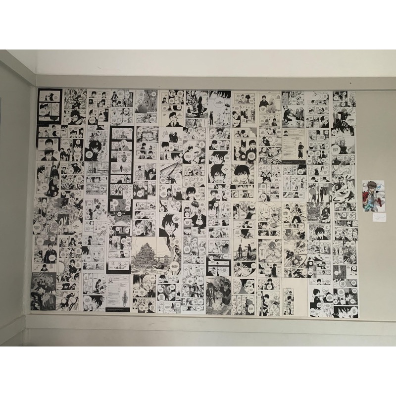 Chỉ 1k in manga dán tường theo yêu cầu