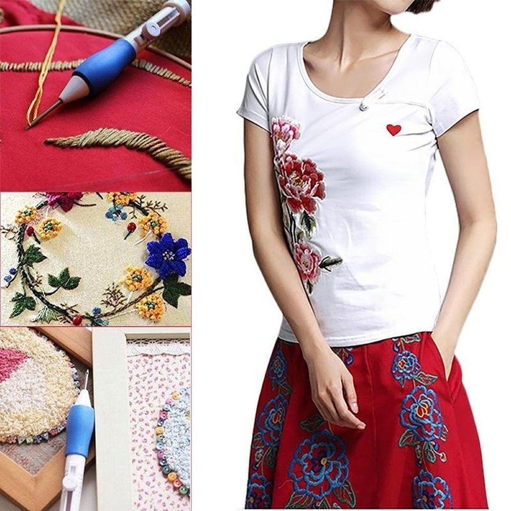 LILYES Bộ Dụng Cụ Kim Chỉ Thêu Thủ Công Siêu Bền Tiện Dụng DIY