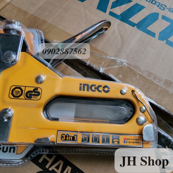 Kìm bấm ghim đa năng 3 trong 1 Ingco HSG1405