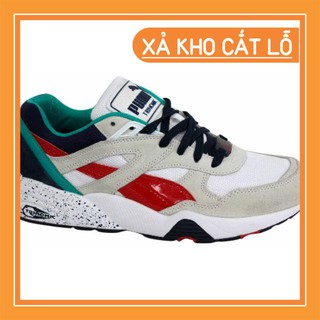 Giày puma rf disc be xanh đỏ