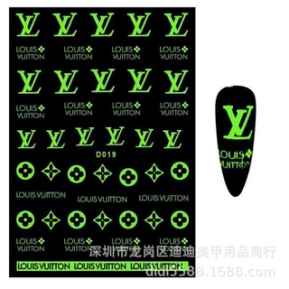Stick thương hiệu dạ quang dán móng nails