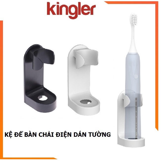 Kệ Dán Tường Để Bàn Chải Điện, Giá Dán Tường Tiện Dụng, Sạch Sẽ, Phù Hợp Với Phòng Tắm Gia Đình Hiện Đại. Kingler 4020