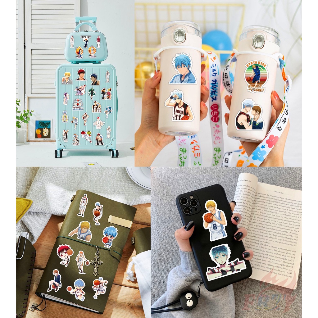 ❉ Miếng Dán Trang Trí Phong Cách Kuroko'S Basketball Series 01 ❉ Bộ 50 Miếng Dán Trang Trí Chống Thấm Nước Hình Nhân Vật Trong Kuroko Tetsuya