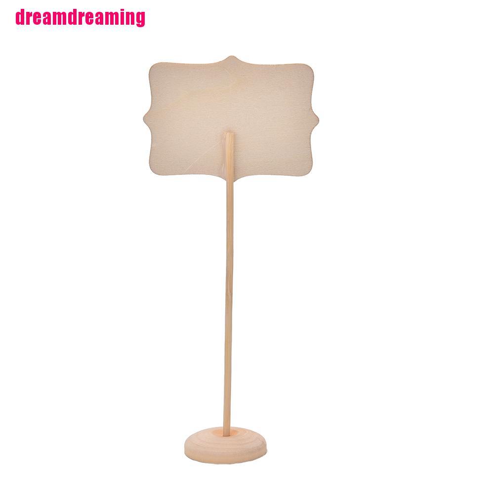 Bộ 1 / 10 Bảng Đen Mini Dùng Trang Trí Đám Cưới