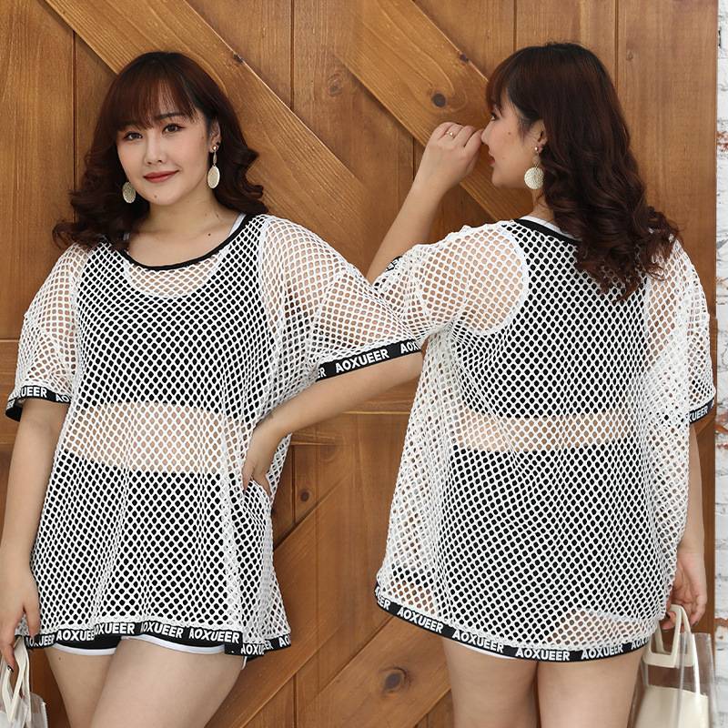 Tăng mã áo tắm nữ áo tắm tách đồ bơi ba mảnh thư giãn đồ bơi bãi biển mỏng | BigBuy360 - bigbuy360.vn