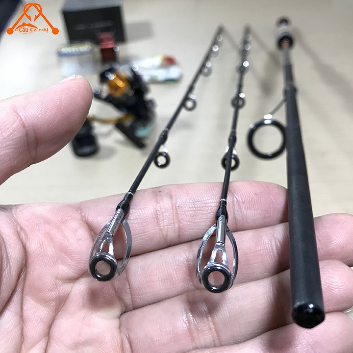 Bộ Cần Câu Lure Eagle super Máy Đứng Bạo Lực Siêu Dẻo Không Thể Bị Gãy Bộ 55 Giá Rẻ Cacbon - Câu Cá E du