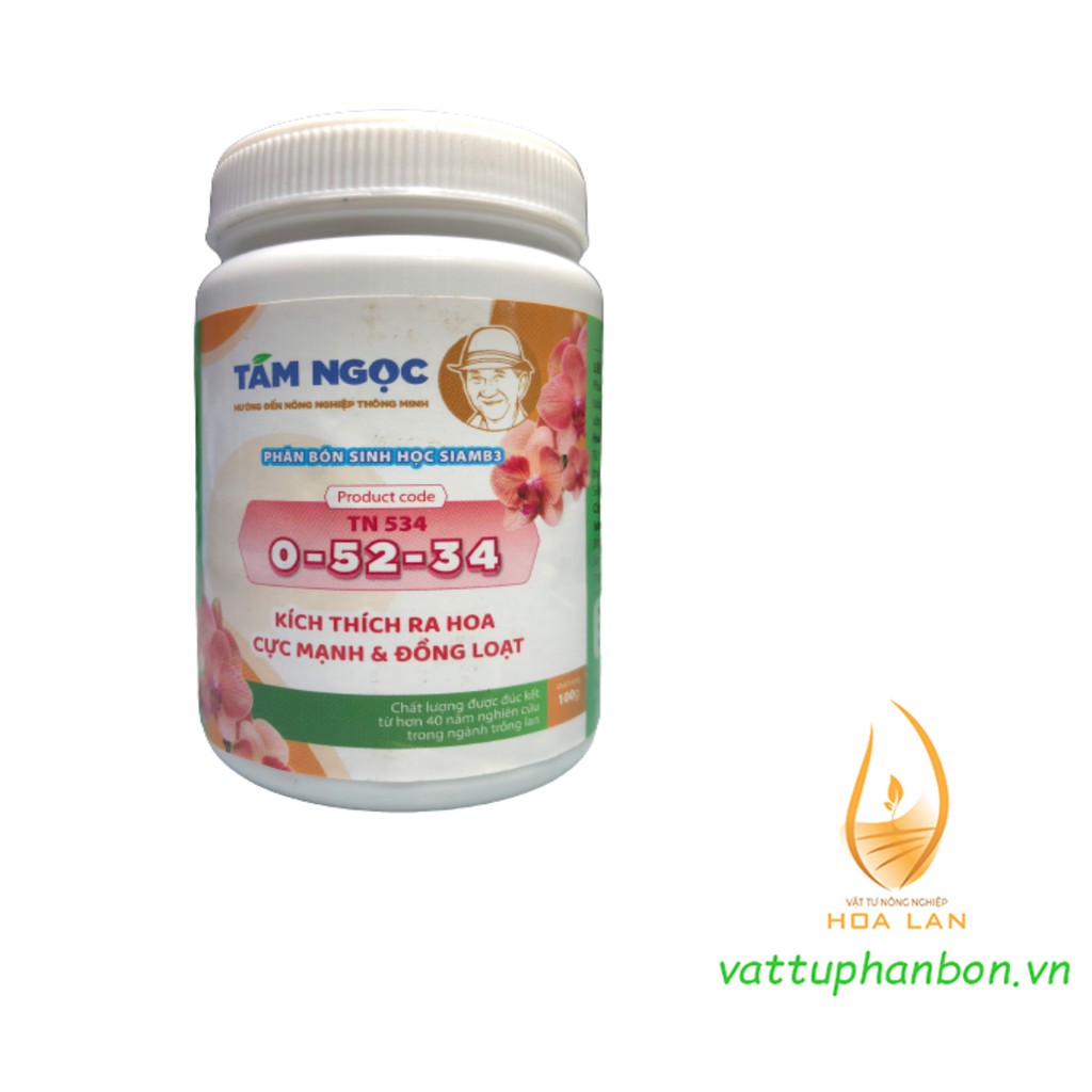 Phân Bón Sinh Học Tám Ngọc 0-52-34 TN534 - #335A 100g