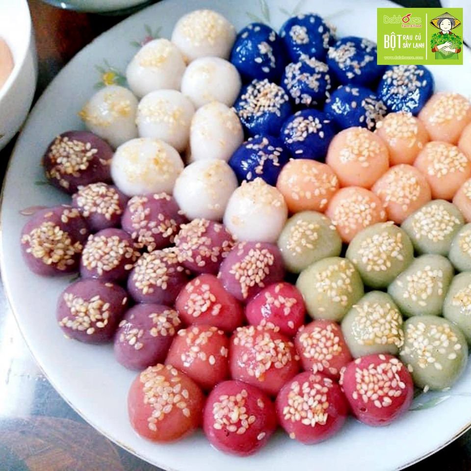 Bột khoai lang tím nguyên chất Dalahouse 50g - Tạo màu bánh, bột ăn dặm cho bé