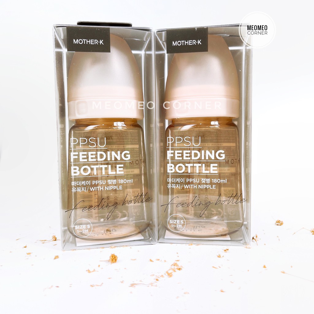 Bình Sữa PPSU Hàn Quốc MOTHER-K 180ml &amp; 280ml