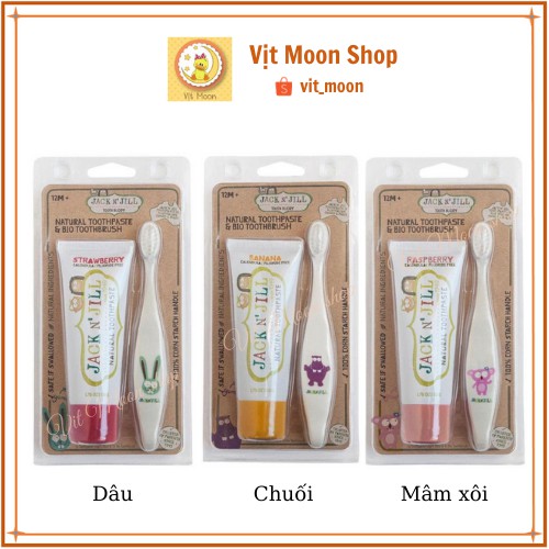 Kem Đánh Răng Hữu Cơ Jack N' Jil