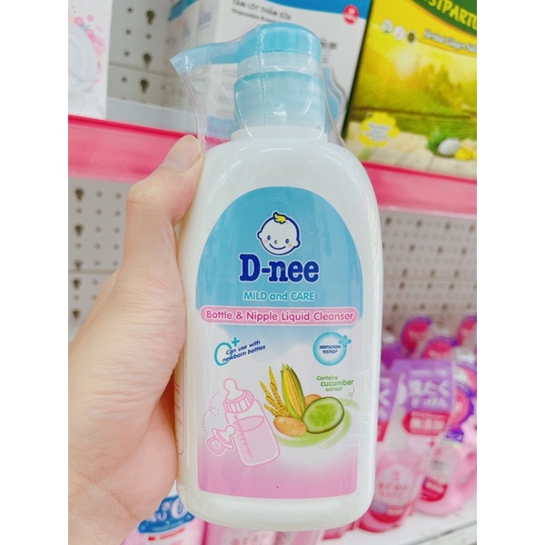 Rửa bình Dnee dạng chai 500ml -  FLASH SALE