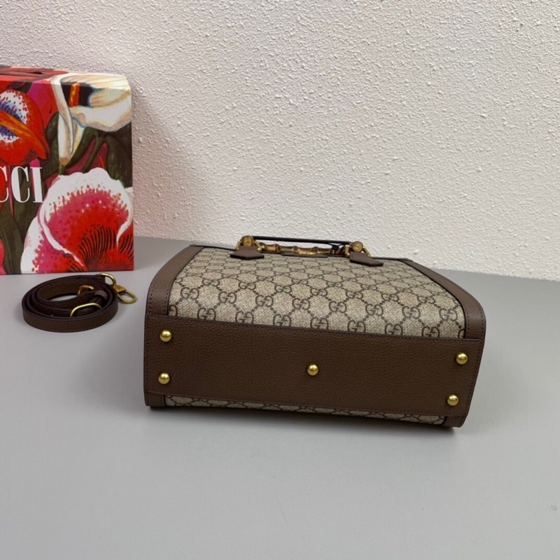Túi xách/đeo chéo nữ dáng công sở mẫu mới thương hiệu Gucci GG/GC cao cấp