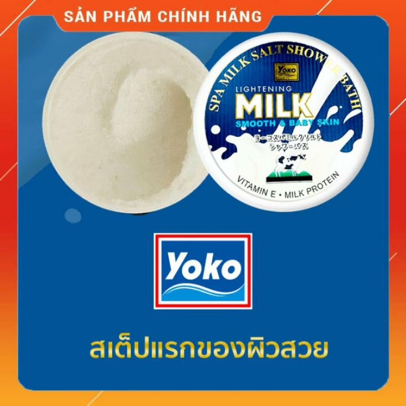 Muối tắm tẩy da chết,trắng da Yoko Gold Thái Lan 380g(Hàng chính hãng) | BigBuy360 - bigbuy360.vn