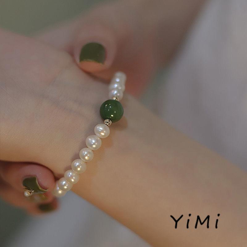 Vòng Tay Đính Hạt Ngọc Trai Thời Trang Dành Cho Nữ