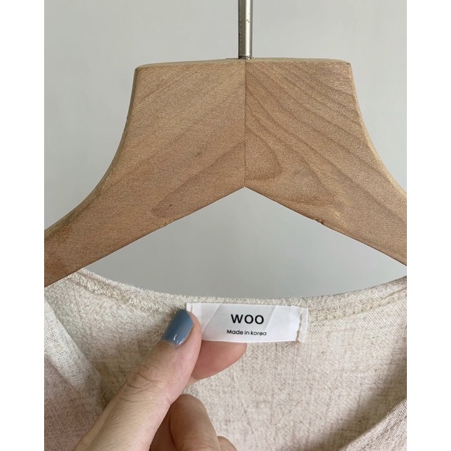 Pass Đầm Linen Hàn Quốc MADE IN KOREA mới 99% 🎀 2ndhandreuse