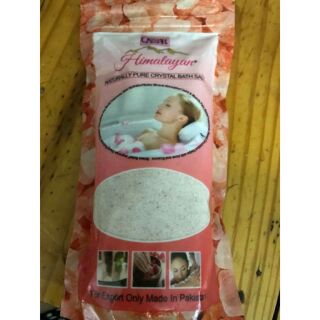 Muối tắm, đá muối, muối hồng hymalayan - thải độc da, mềm mịn trắng hồng.