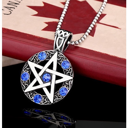 Vòng cổ Mặt Ngôi Sao Năm Cánh Đính Đá Thời Trang