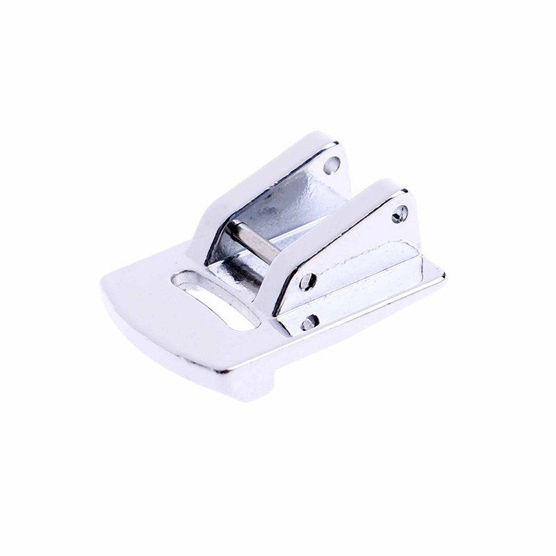 [funnyhouse]Sliver Rolled Hem Curling Sewing Presser Foot For Sewing Machine Singer Janome