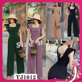 Đồ Bay Đẹp 🎁FREESHIP🎁Giảm 45k Khi Mua Đơn Từ 500k - Jum dài ống suông lưng thắt dây xinh xắn TJ1012