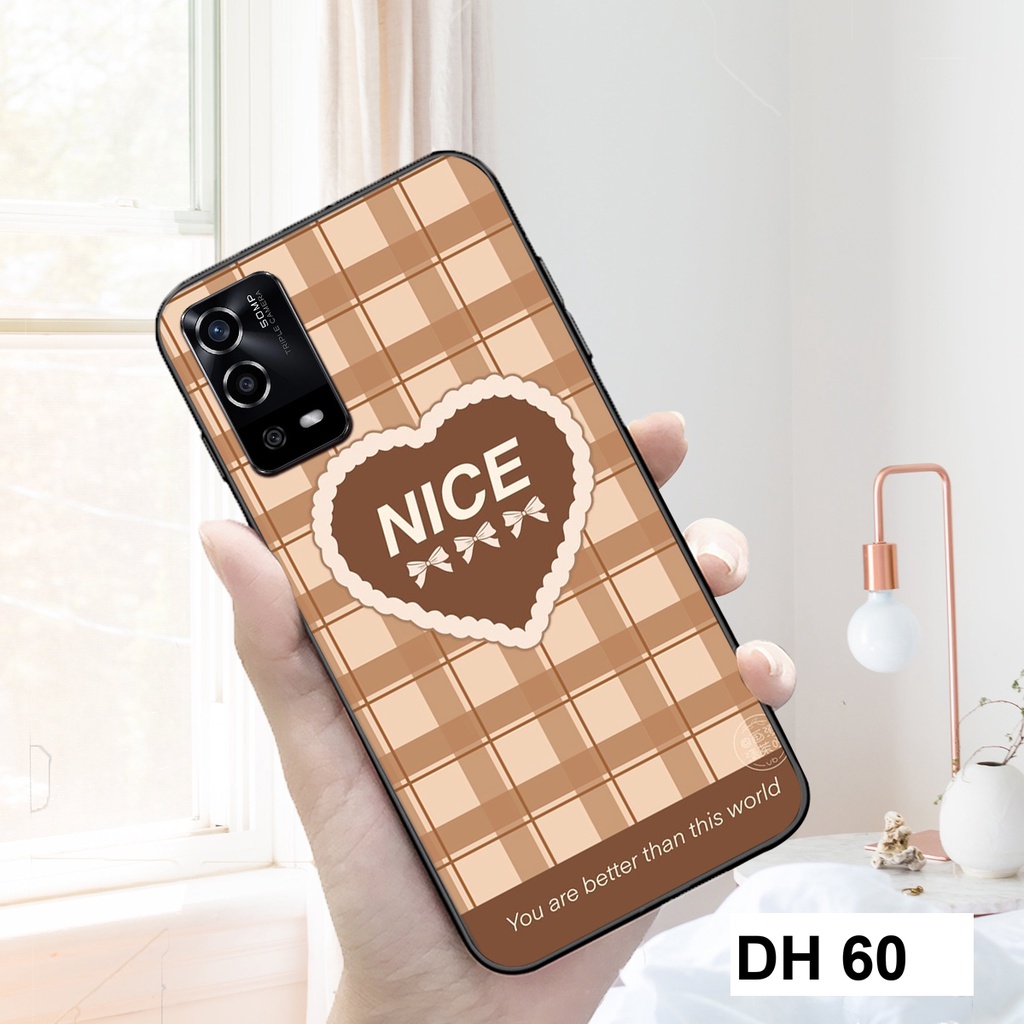 Ốp lưng Oppo A52/A92/A54 / A55 / A53 in hình 3D lucky, gấu Brick xinh xắn - KHÔNG NÊN BỎ LỠ