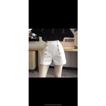 Quần sooc nhung gân Quảng châu nhiều khuy hàng đẹp