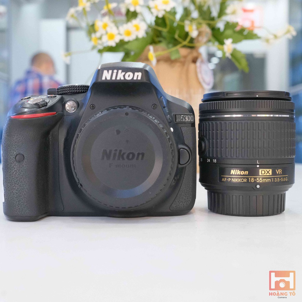 Máy ảnh Nikon D5300 + lens kit 18-55 cũ