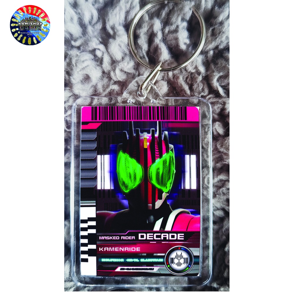Móc khoá Kamen Rider Decade - Kamishop Kamen Rider Card