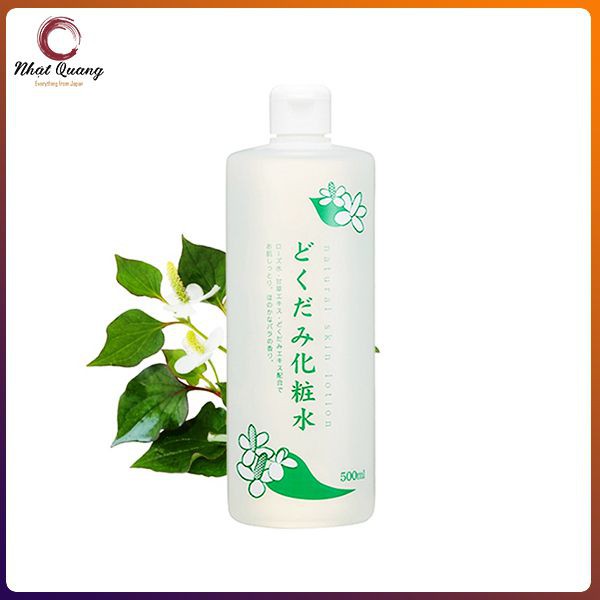 Nước hoa hồng diếp cá Dokudami Natural Skin 500ml