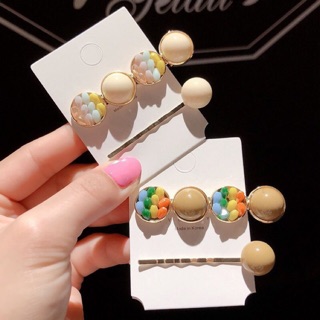Set kẹp tóc viên kẹo ngọt hàn quốc candy crush