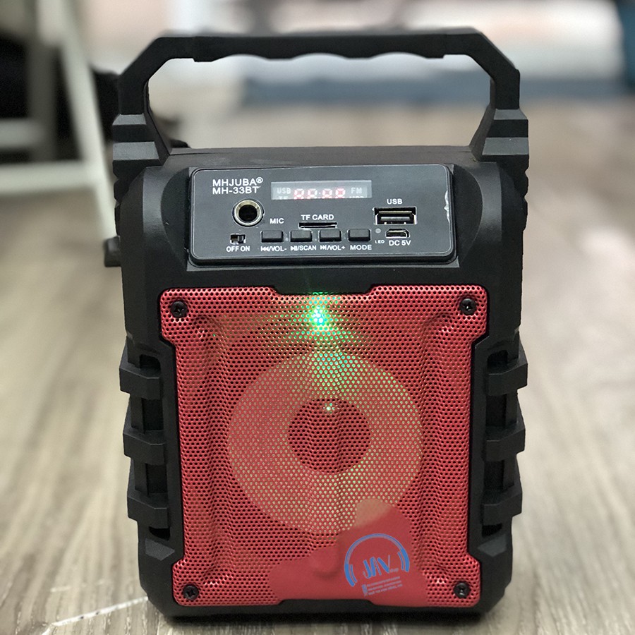 Loa Kẹo Kéo Karaoke Bluetooth Mini - Loabluetooth [TẶNG 1 HOẶC 2 MIC KARAOKE CÓ VANG 100K]
