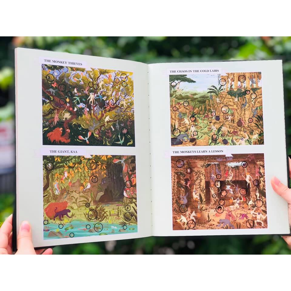 Sách Search and Find The Jungle Book