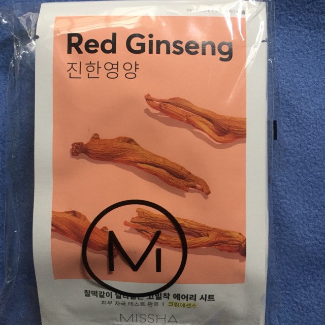 Mặt nạ Hồng sâm Missha Red Ginseng