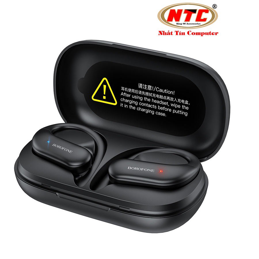 [Mã ELMSBC giảm 8% đơn 300K] Tai nghe Bluetooth TWS Borofone BE33 Rhyme BT V5.0 (Đen) - Hàng chính hãng