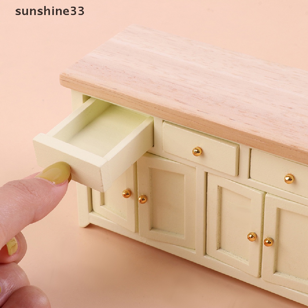 Tủ Đựng Đồ Mini Tỉ Lệ 1: 12 Trang Trí Nhà Búp Bê