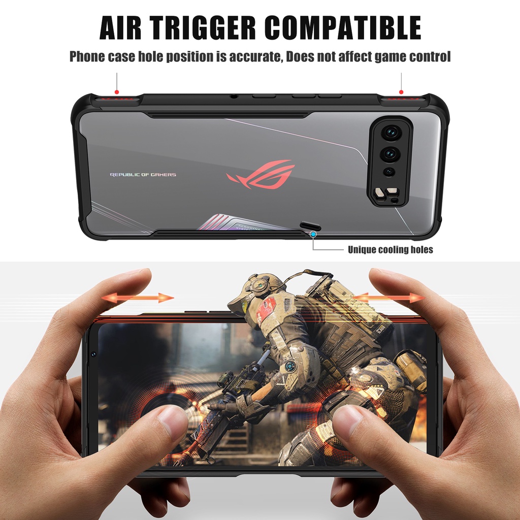 Ốp Điện Thoại Chống Bụi Và Chống Rơi Cho Asus ROG Phone 3/ ROG Phone 3 Pro