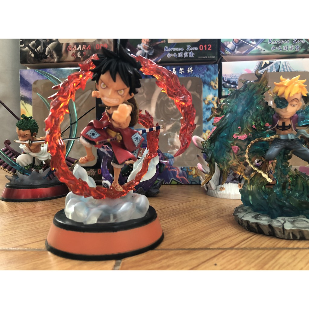 Mô hình One Piece các nhân vật Luffy Zoro Ace Mihawk Boa Sabo new version chi tiết sắc nét fullbox