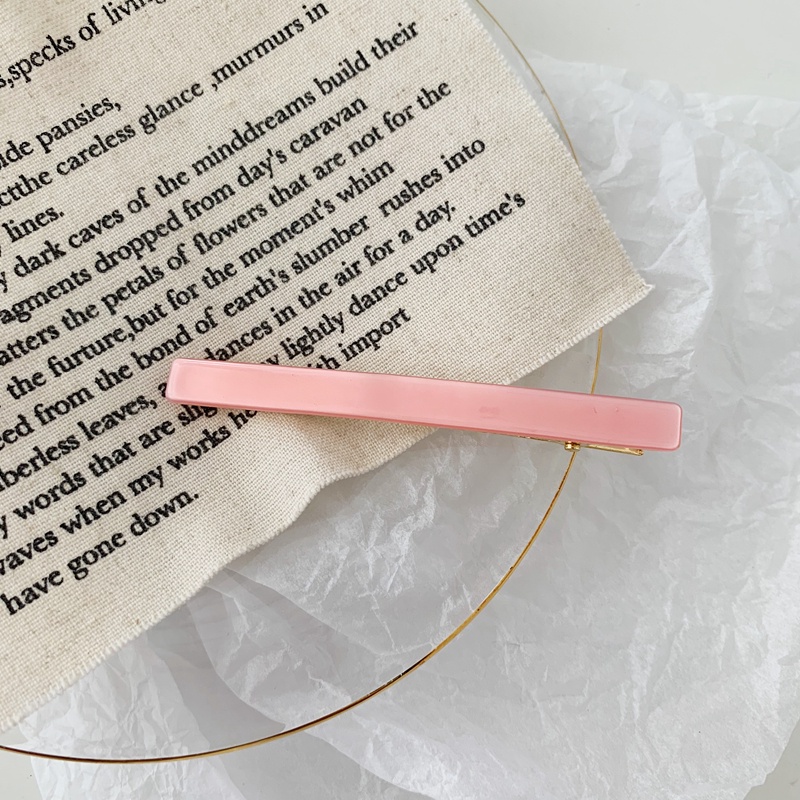 Kẹp Tóc Nhựa Acrylic Màu Kẹo Ngọt Phong Cách Hàn Quốc Dễ Thương