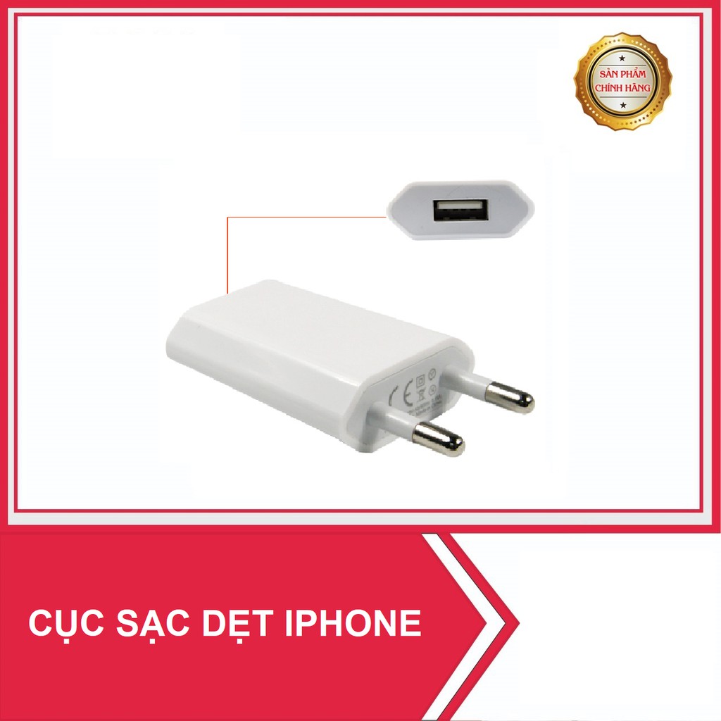 Cục sạc iPhone X chính hãng Apple