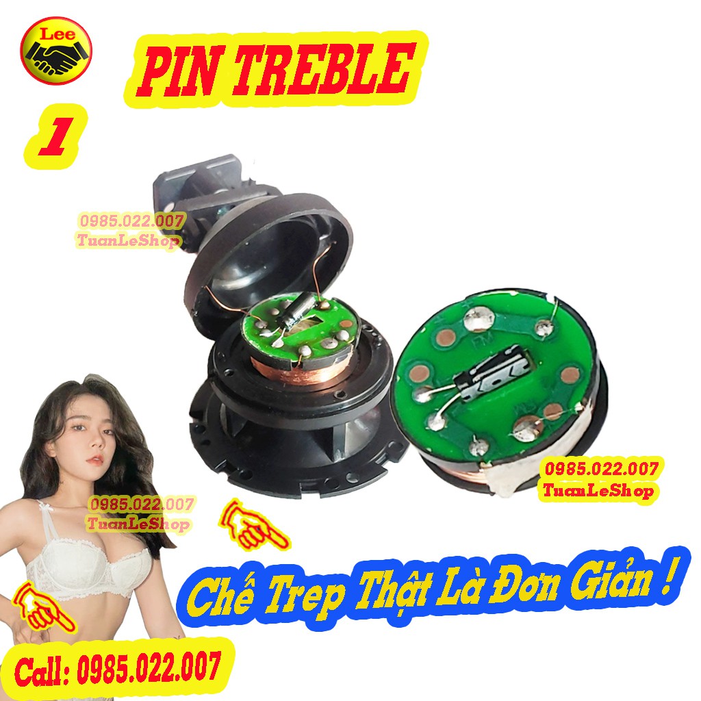 LOA TREBLE THẠCH ANH – PIN SIEU TEP – GIÁ 01 CHIẾC