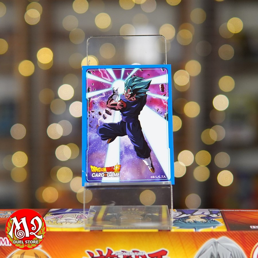 01 cái bọc bài dùng thử Standard size: Ultra Pro Dragon Ball Super Vegito V2 - Kích thước 66x91mm - Nhập khẩu HOA KỲ USA