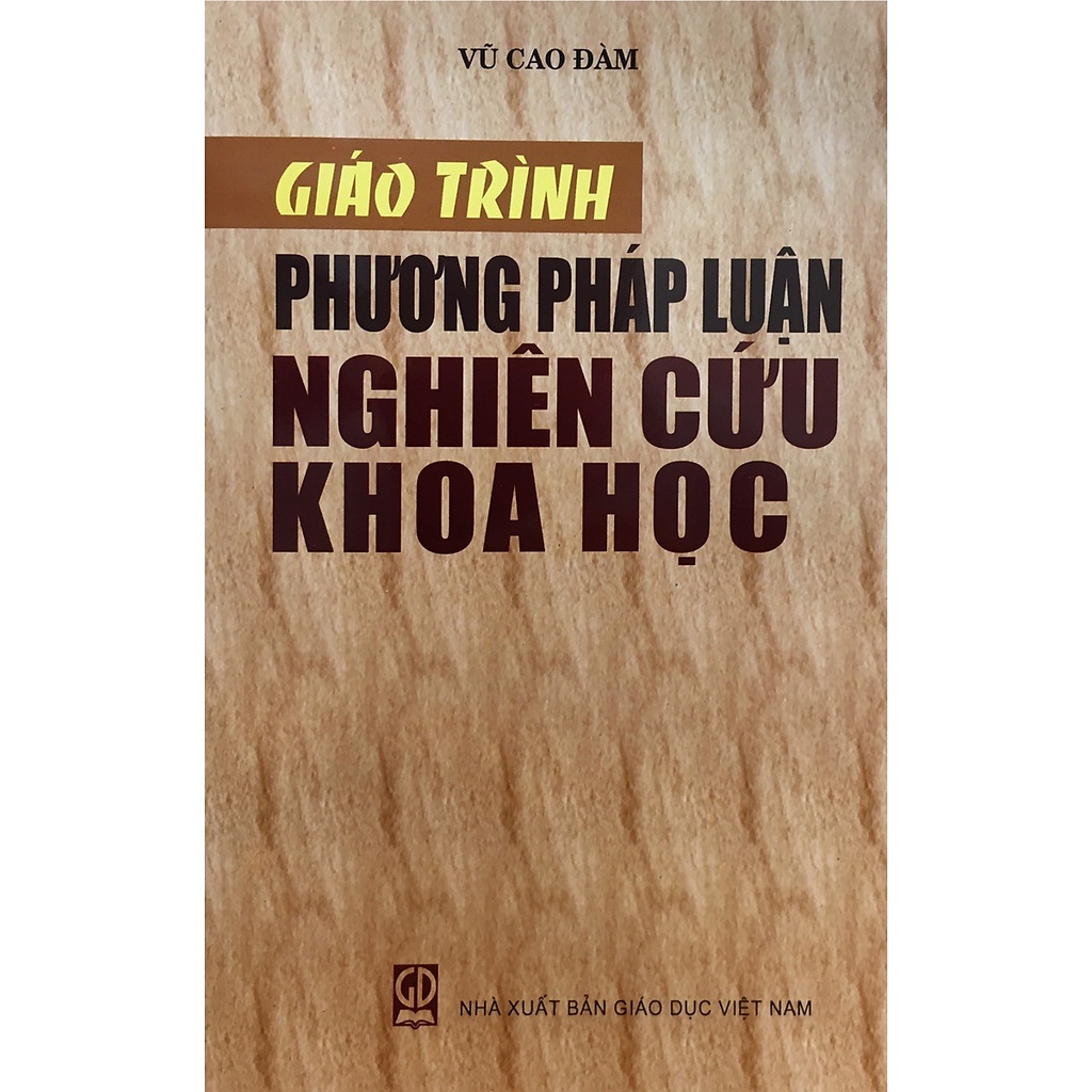 Sách - Giáo trình Phương pháp luận nghiên cứu khoa học