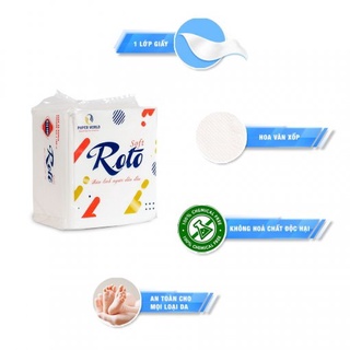 KHĂN GIẤY ĂN NAPKIN ROTO